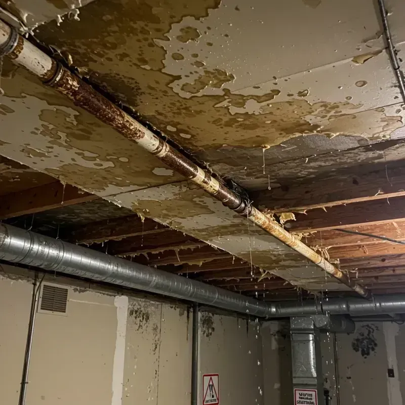 Ceiling Water Damage Repair in Three Oaks, FL